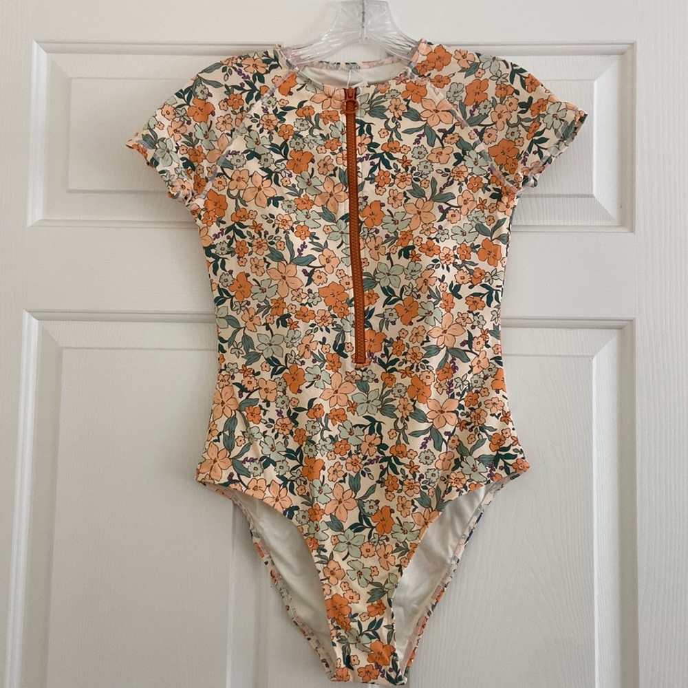 Cupshe  Floral Swimsuit